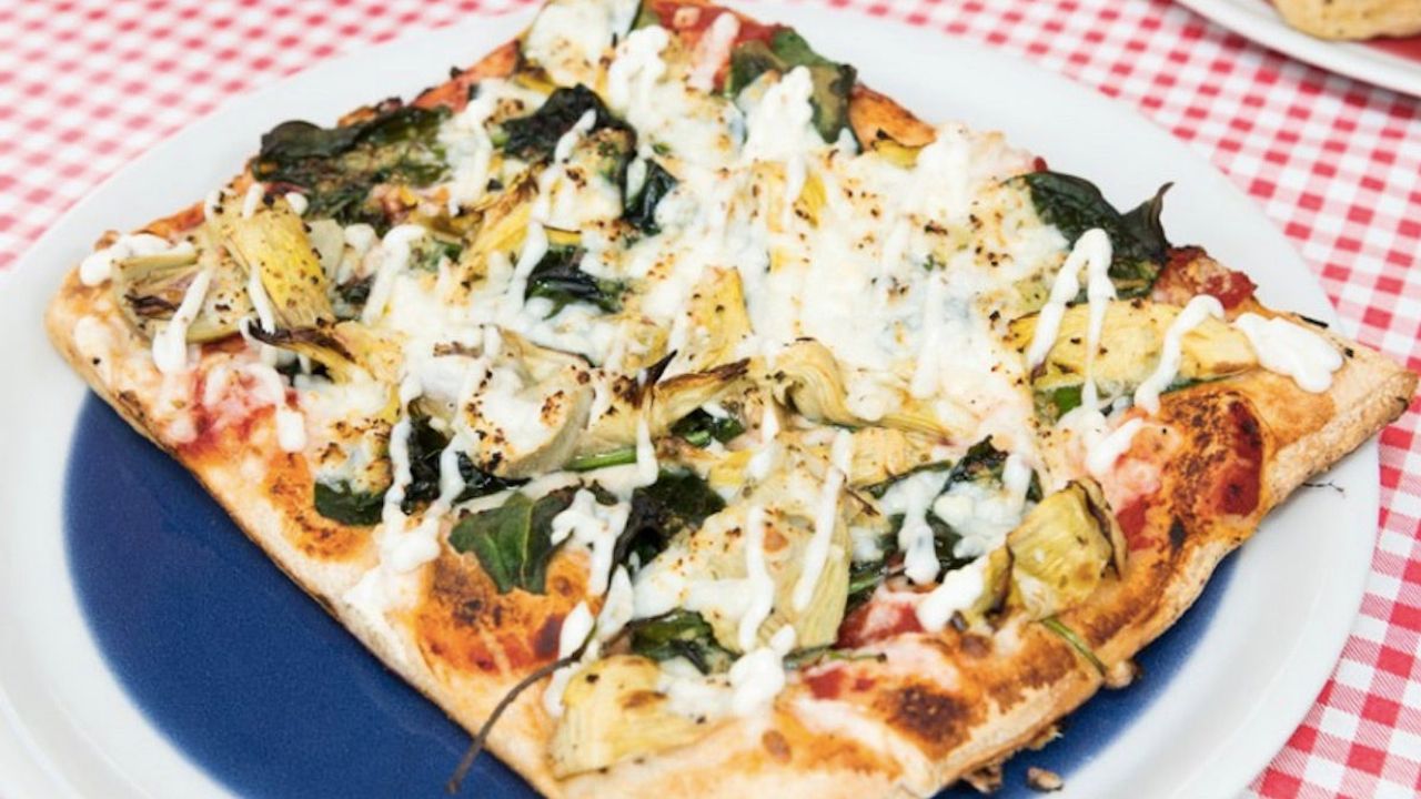Vegan Pizza Carciofi