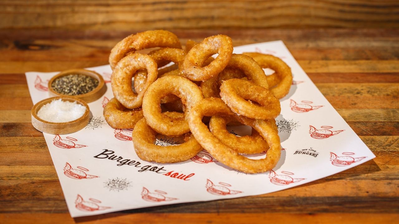 Hand Cut Beer Battered Onion Rings