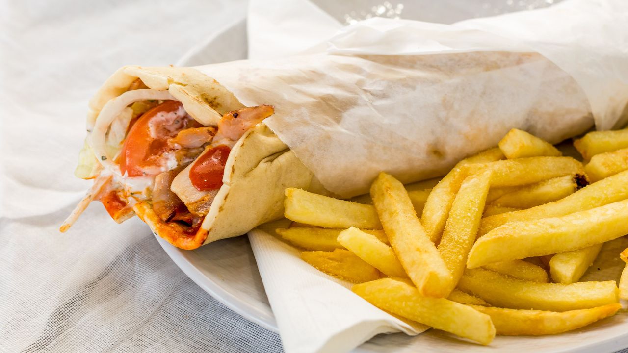 Chicken Kebab Roll