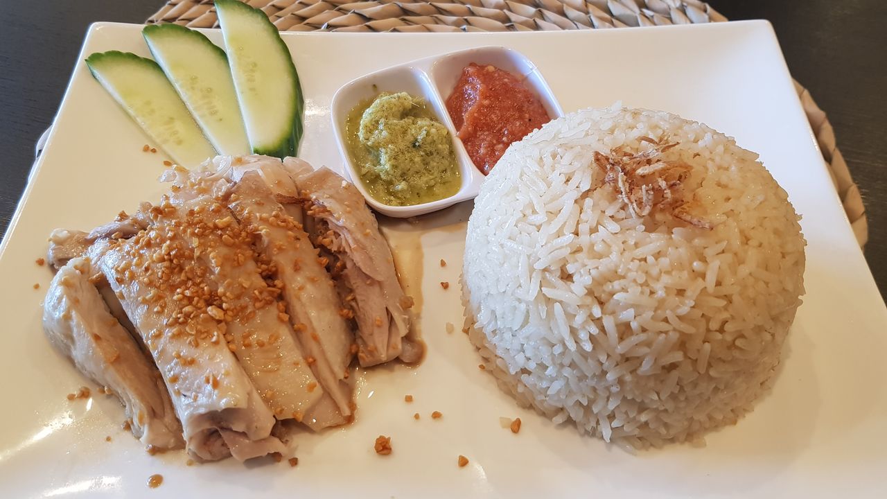 Hainanese Chicken Rice