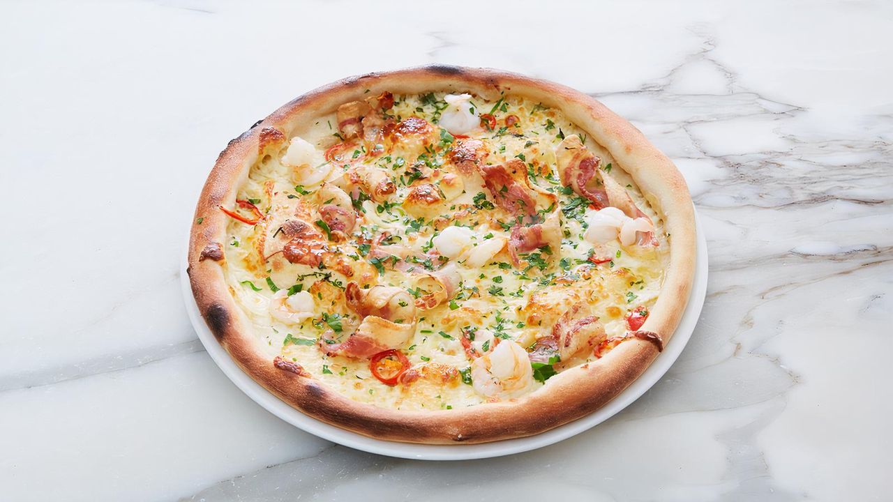 Surf and Turf Pizza