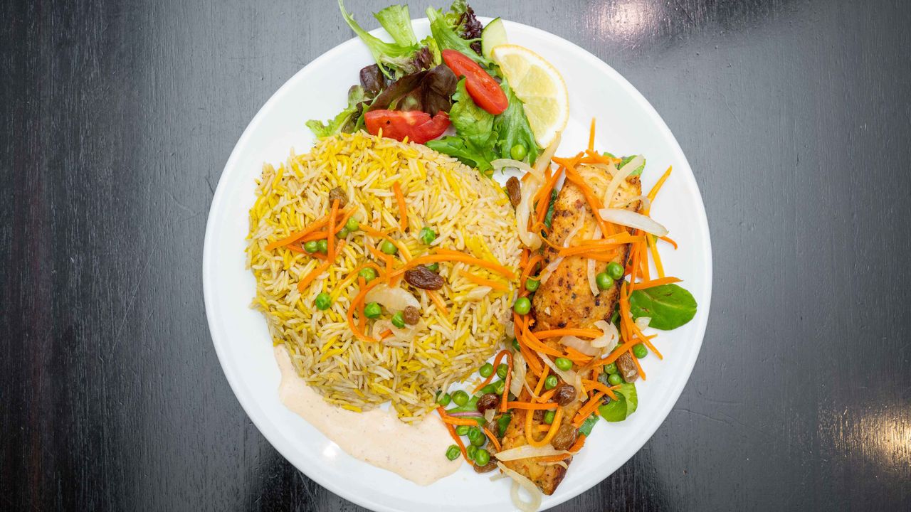 Rice and Salmon