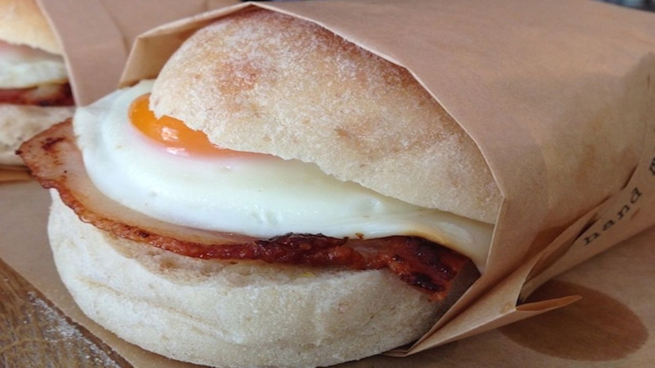 Bacon  Egg Pancake Roll