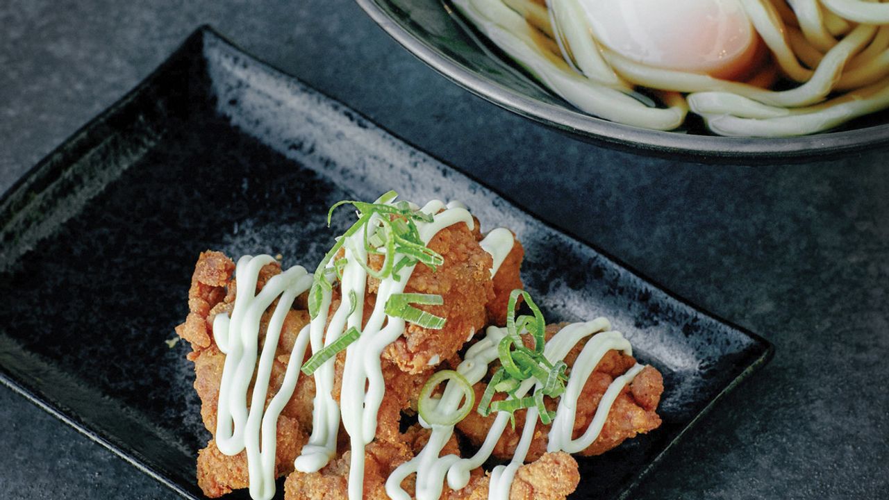 Karaage Chicken Udon