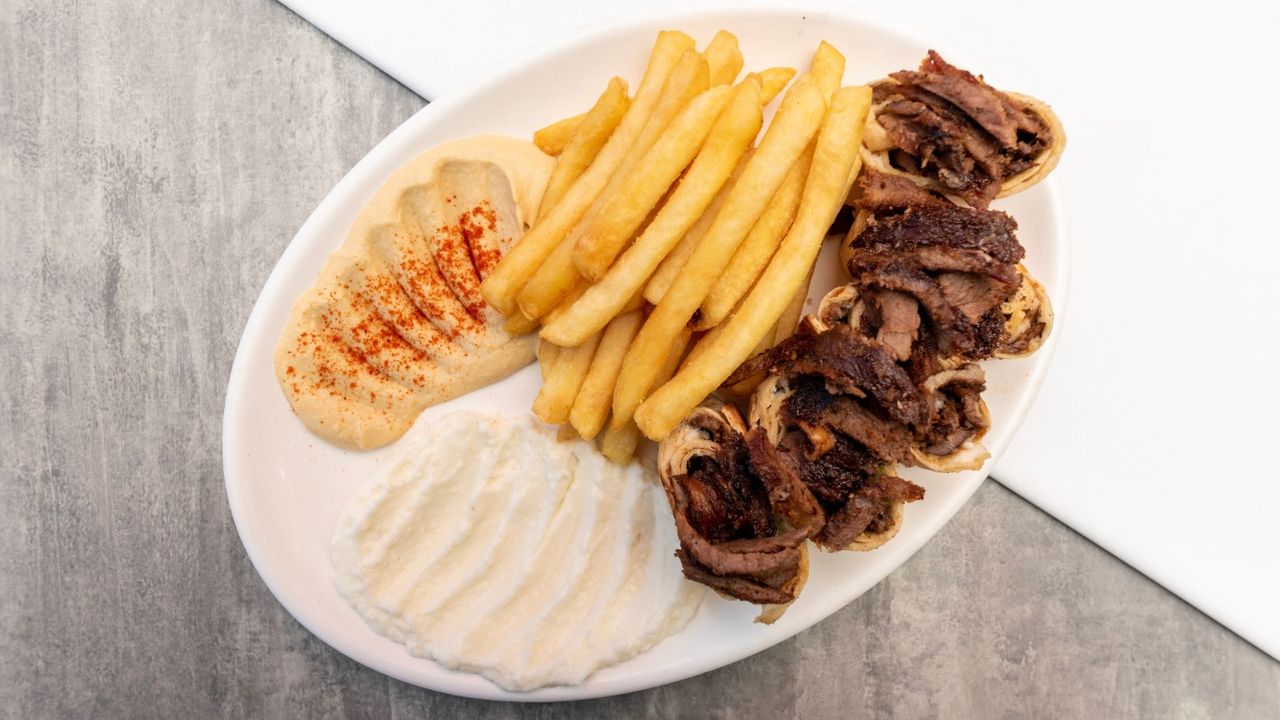 Shawarma Arabic Plate