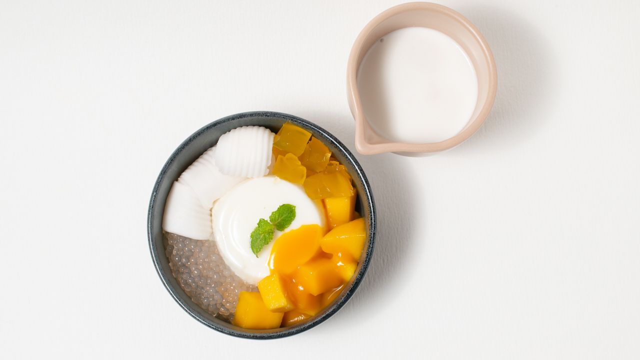 Coco Mango Pudding