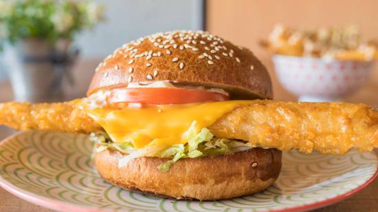 Tempura Fish Burger