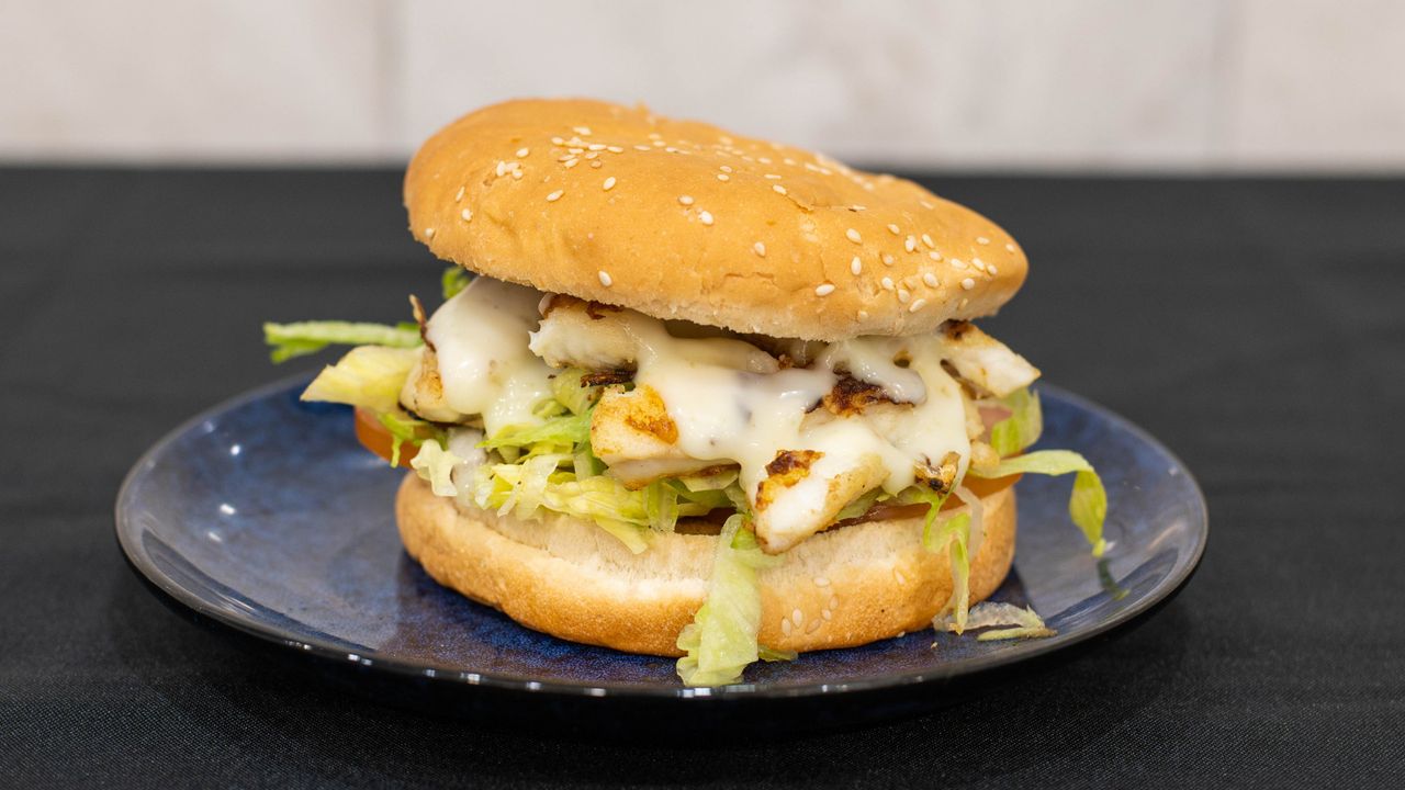 Grilled Fish Burger