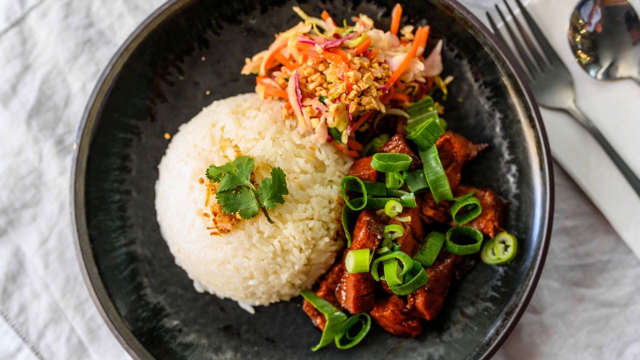 BBQ Pork with Rice
