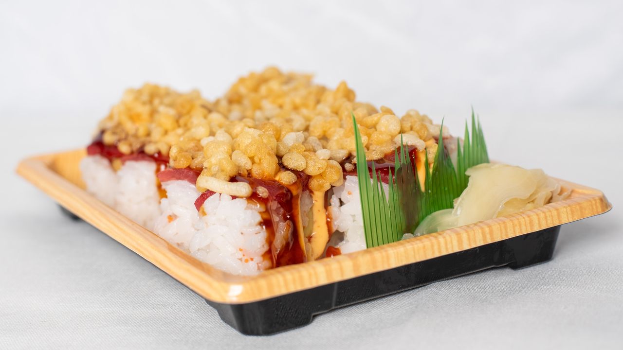 Crunchy Spicy Tuna Sushi