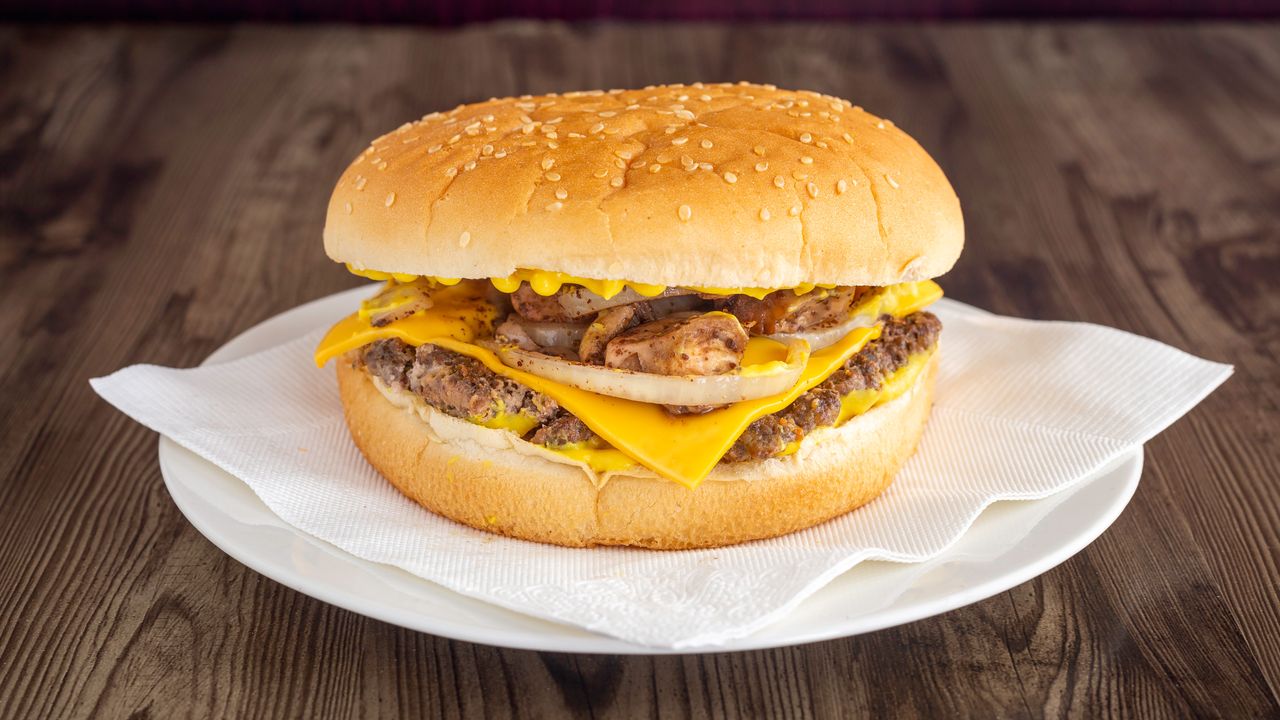 Beef Mushroom Burger