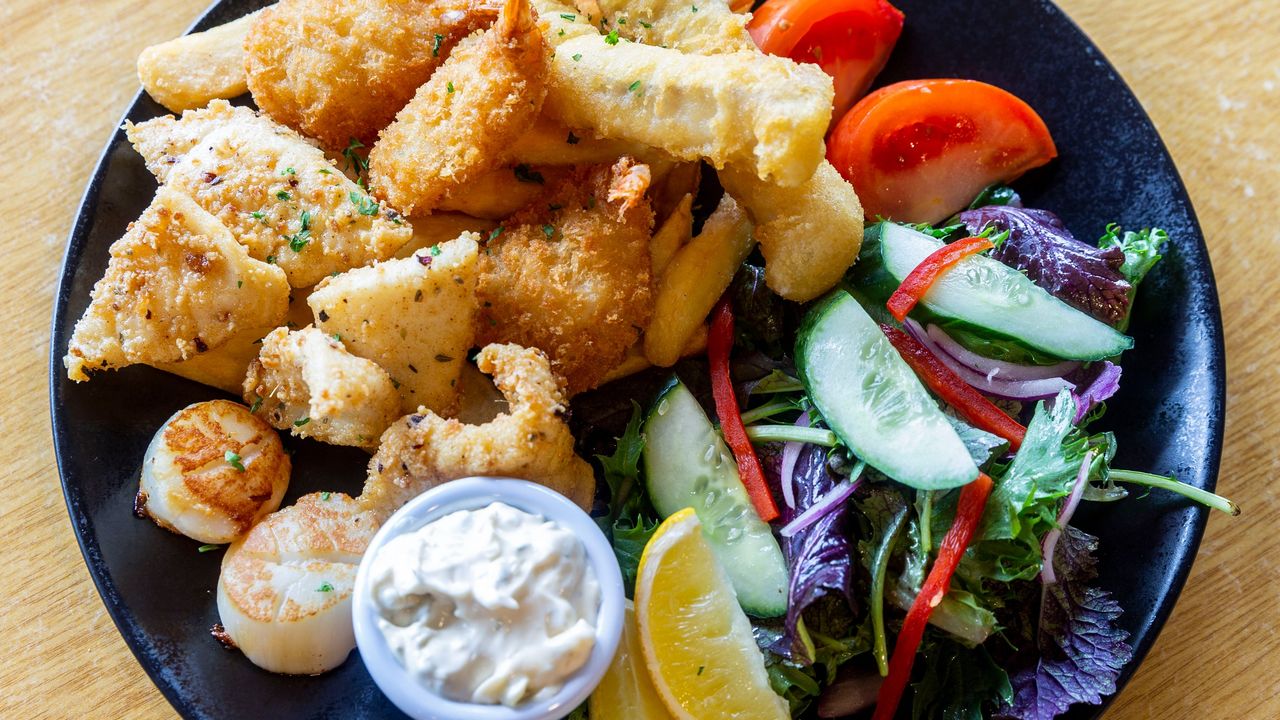 Waterfront's Seafood Delight