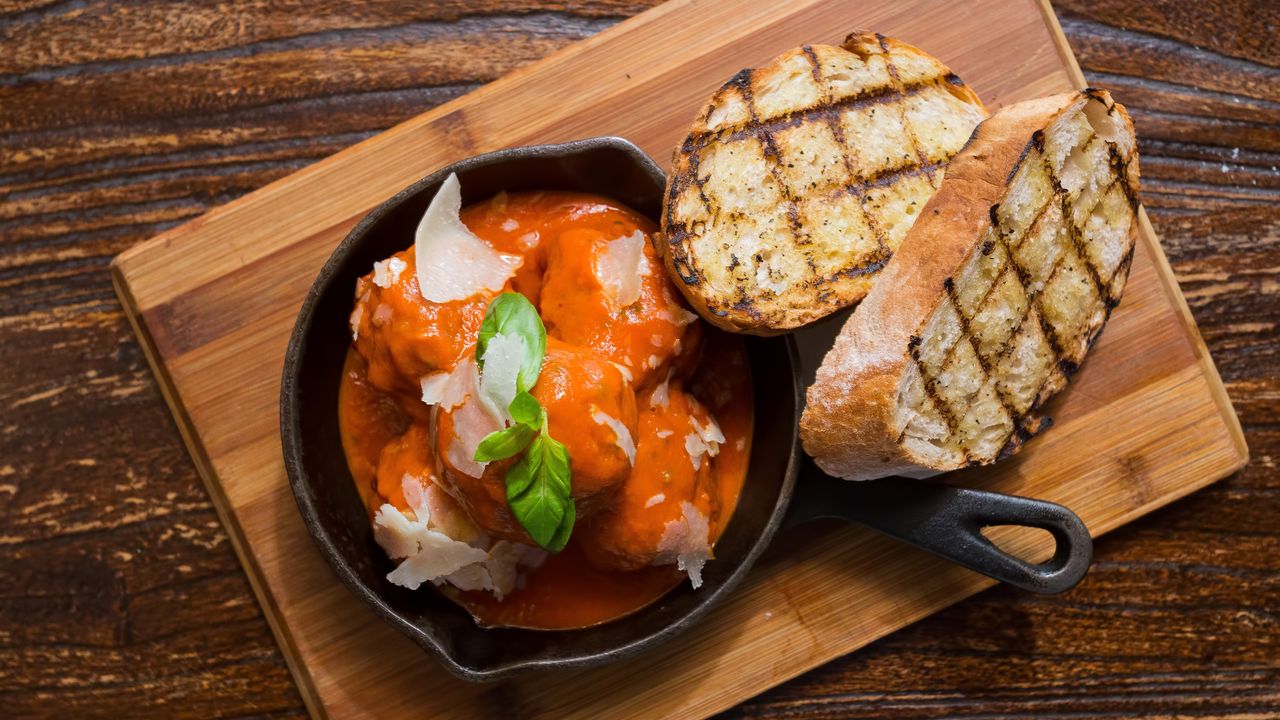 Pork and Veal Meatballs