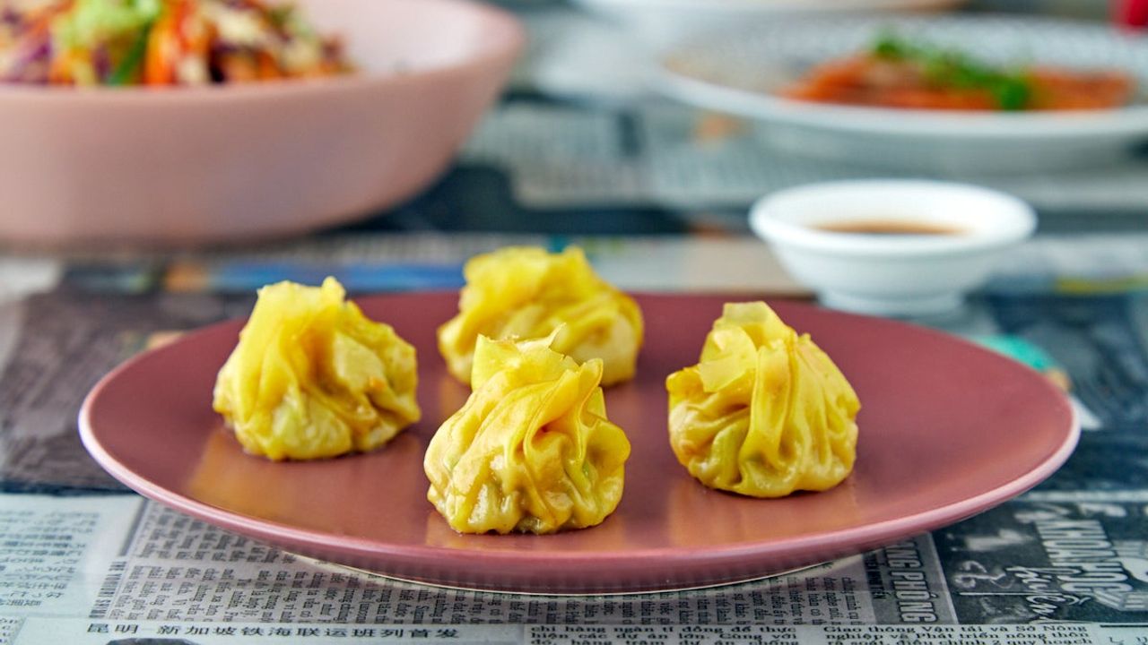 Steamed Pork + Lemongrass Dumplings (4)