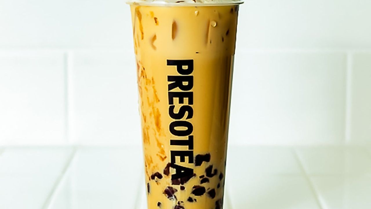 Red Bean Milk Tea