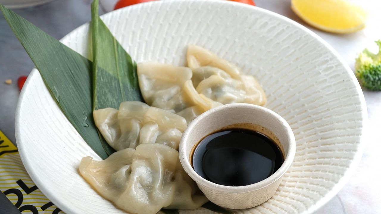 Pork and Chive Dumplings (4)