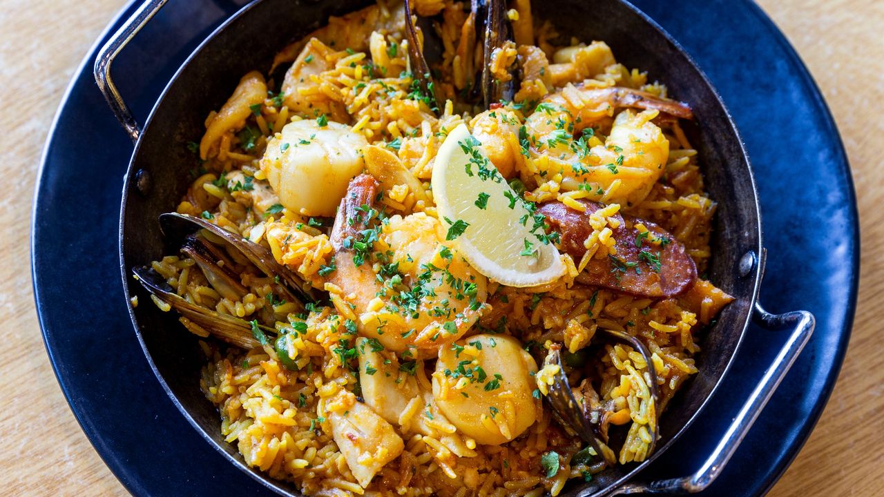 Waterfront's Seafood Paella (GF)