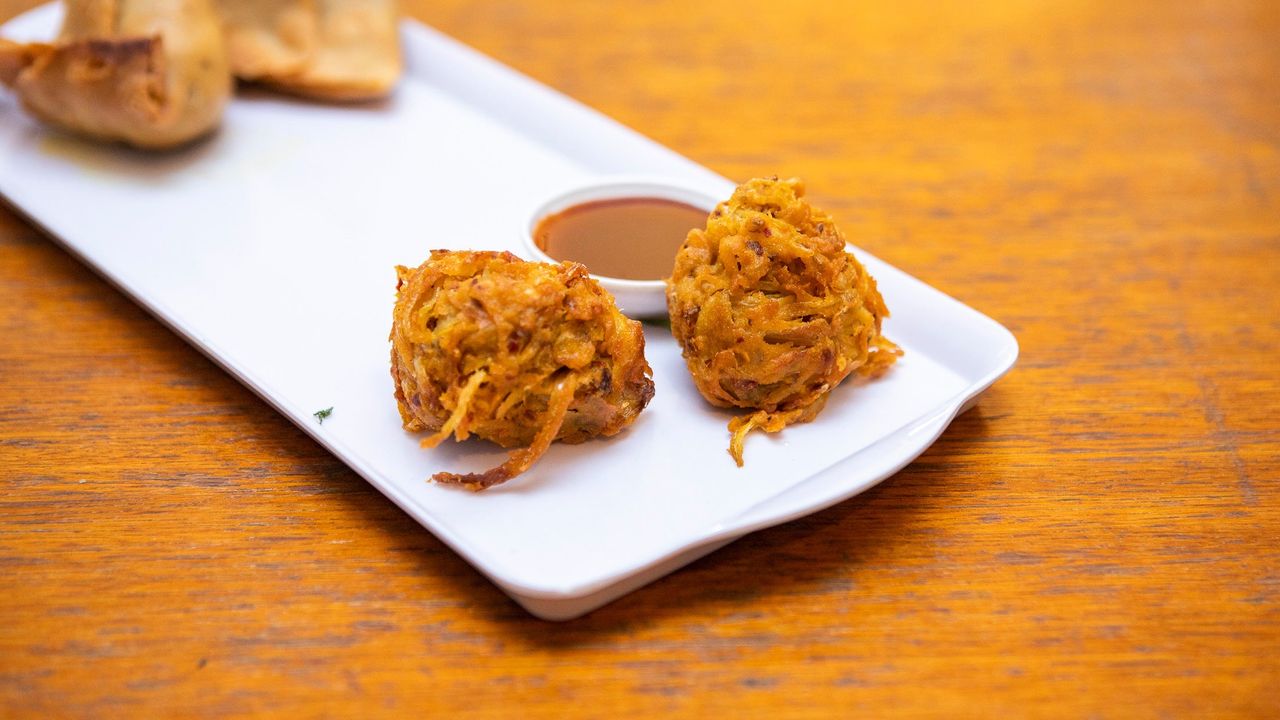 Onion Bhaji (4 Pcs) (V)