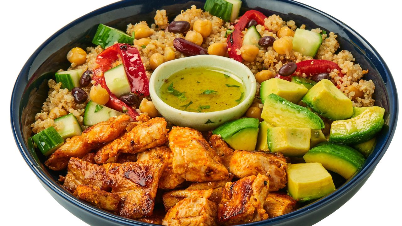 Habanero Chickpea Bowl (Free Range)