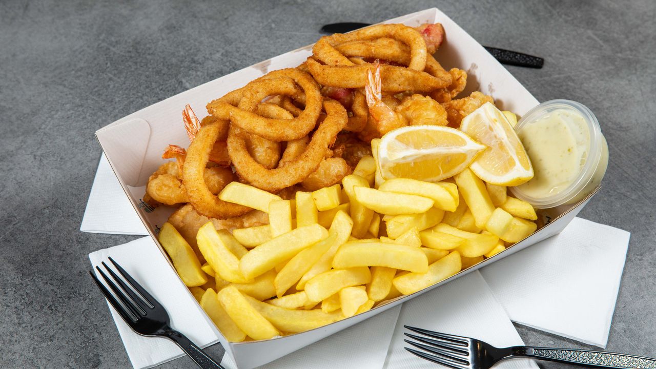 Seafood Works Double Basket