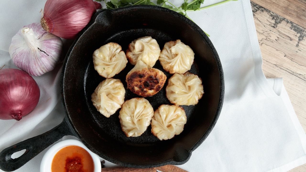 Pan Fried Momos