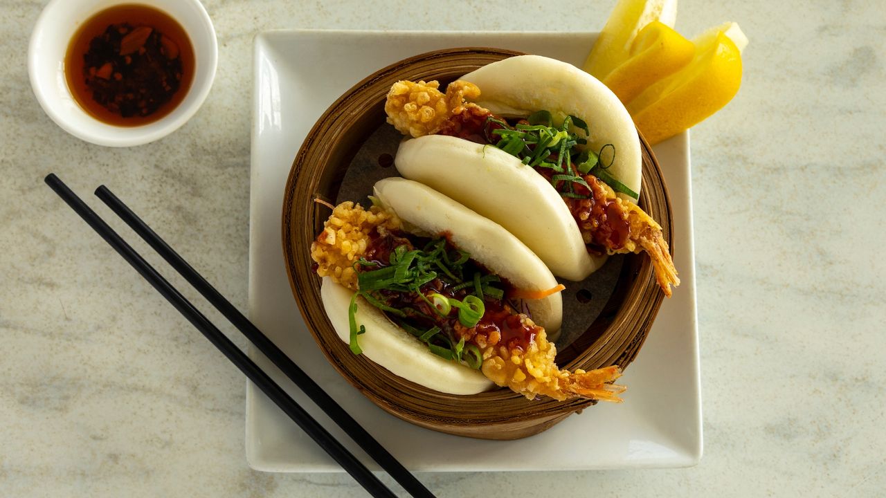 Tempura Prawn Bao Bao