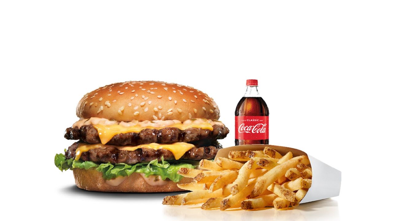 The Big Carl Burger Combo