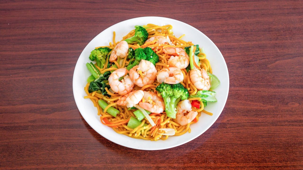 Garlic Prawn Noodles