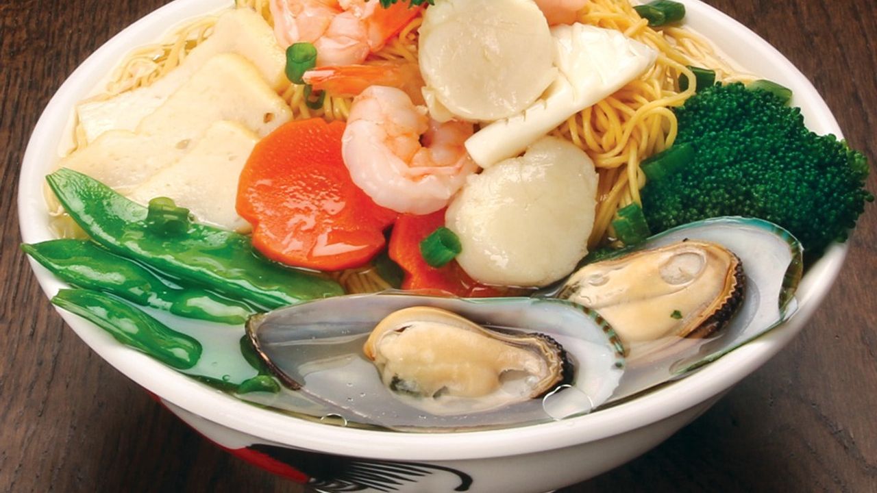 N16. Seafood Noodle Soup