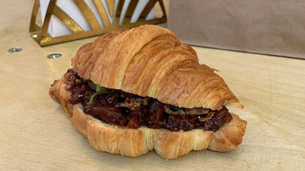 Char Siew (BBQ Pork) Croissant
