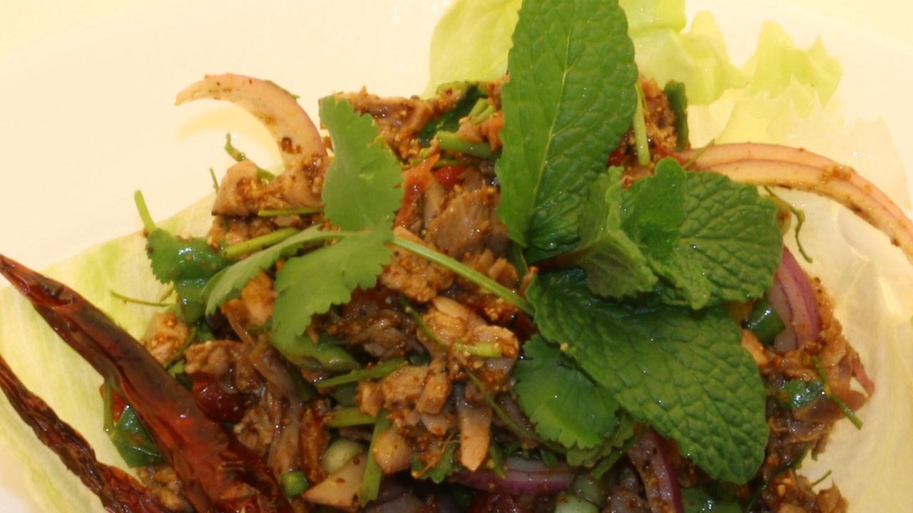16. Larb, Minced Meat Salad