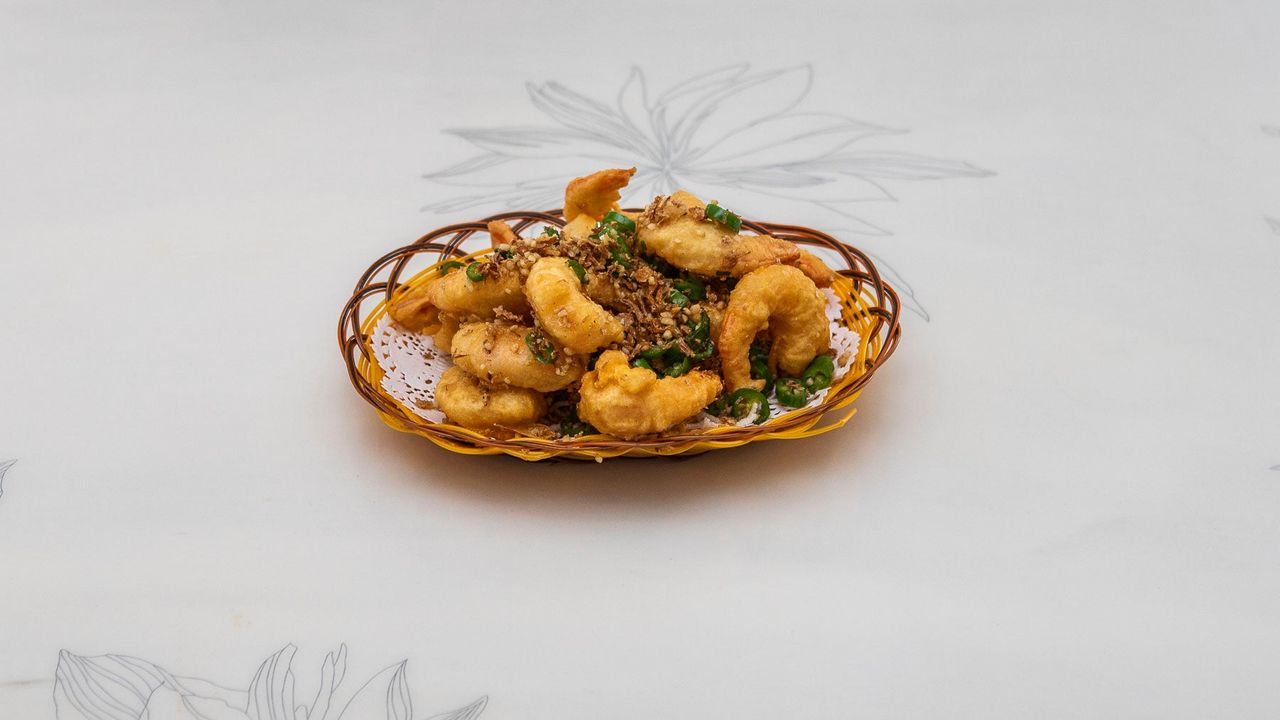 Salt and Pepper Chilli King Prawn