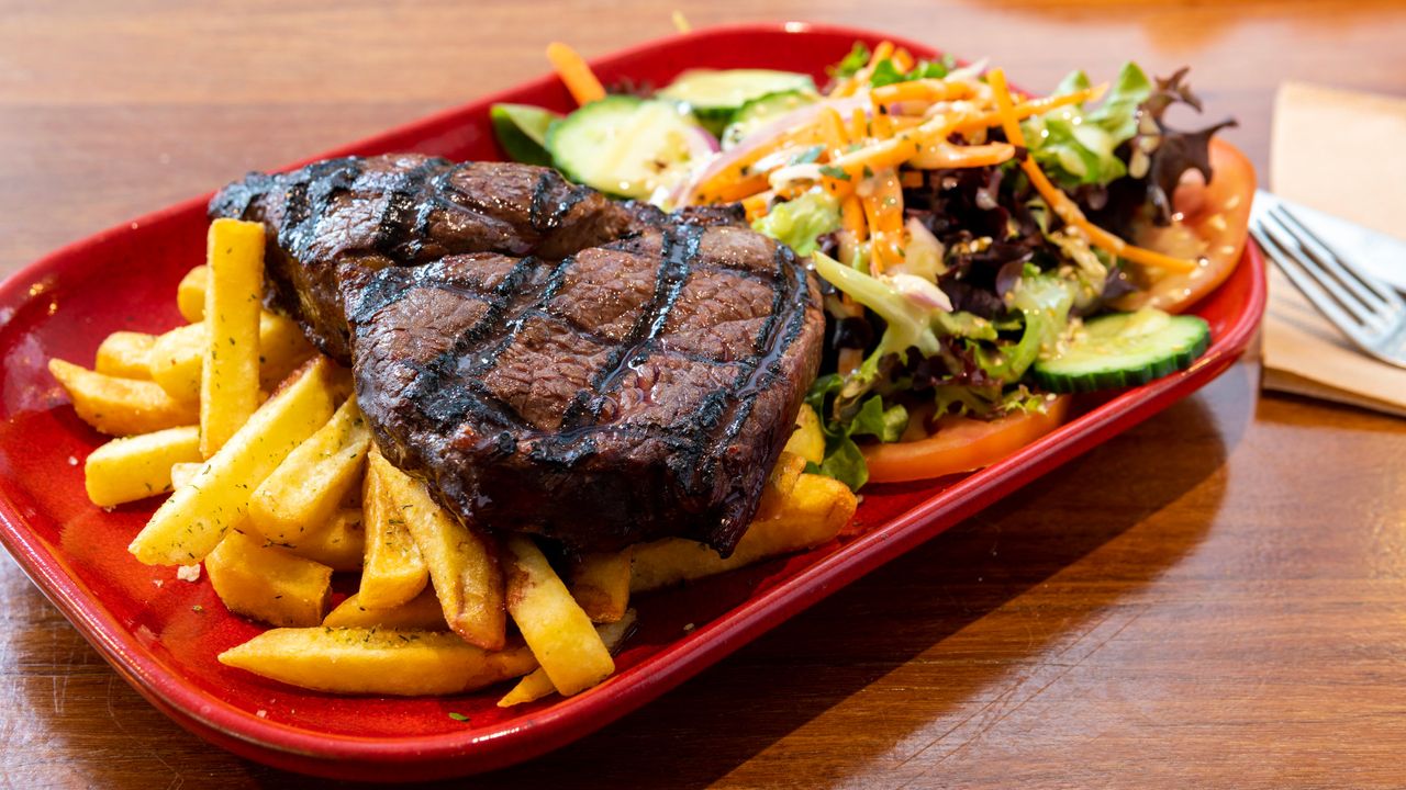 300g Chargrilled rump steak