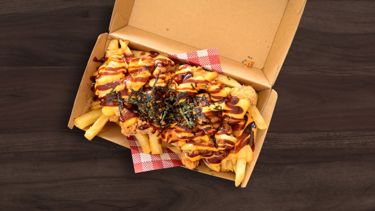 Fried Chicken with Chips
