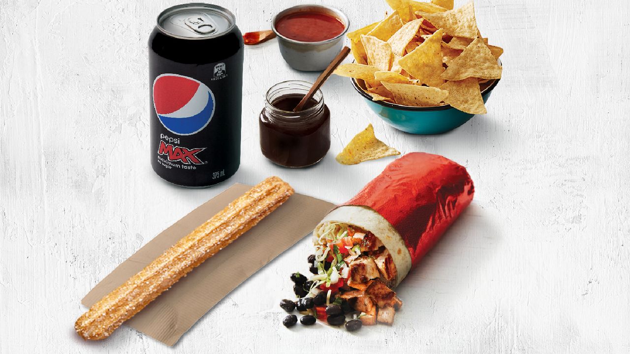 Small Burrito Combo