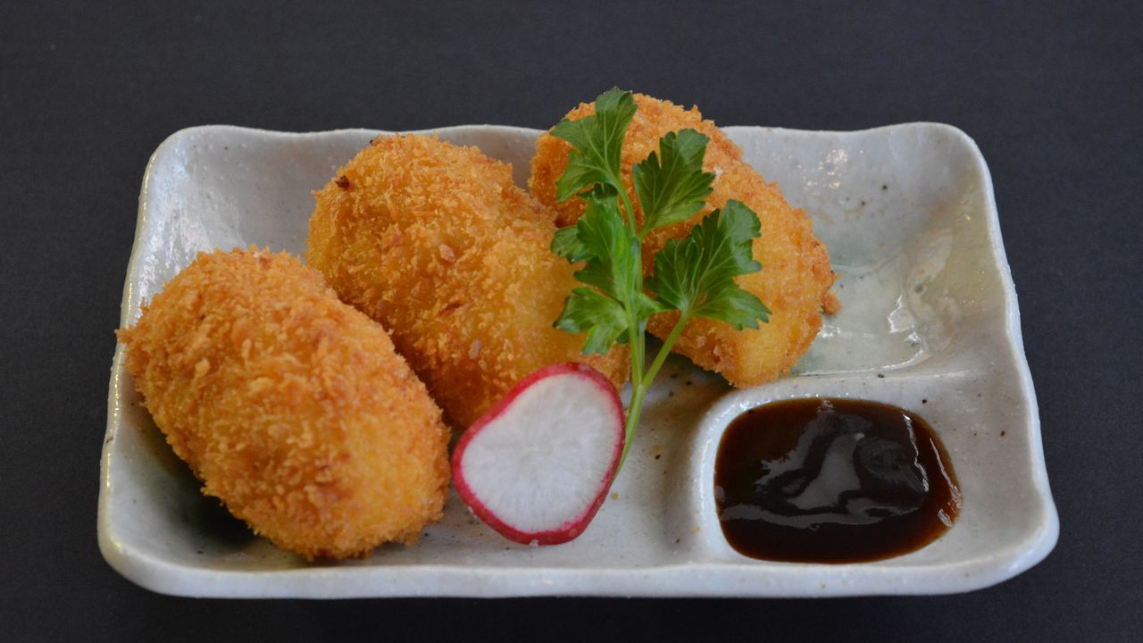 Corn Cream Croquette