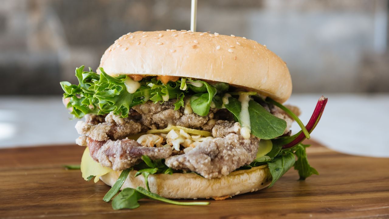 Soft-Shell Crab Burger