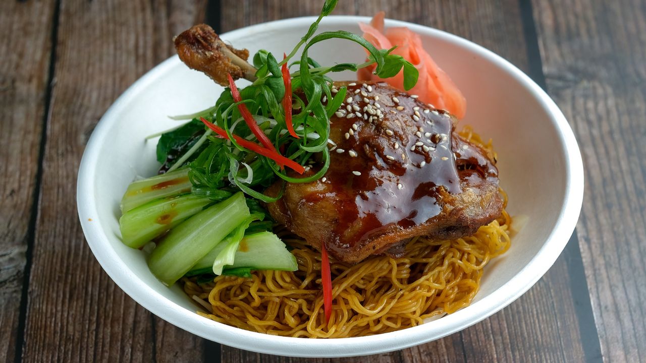 Roasted Duck " Dry"  Noodles