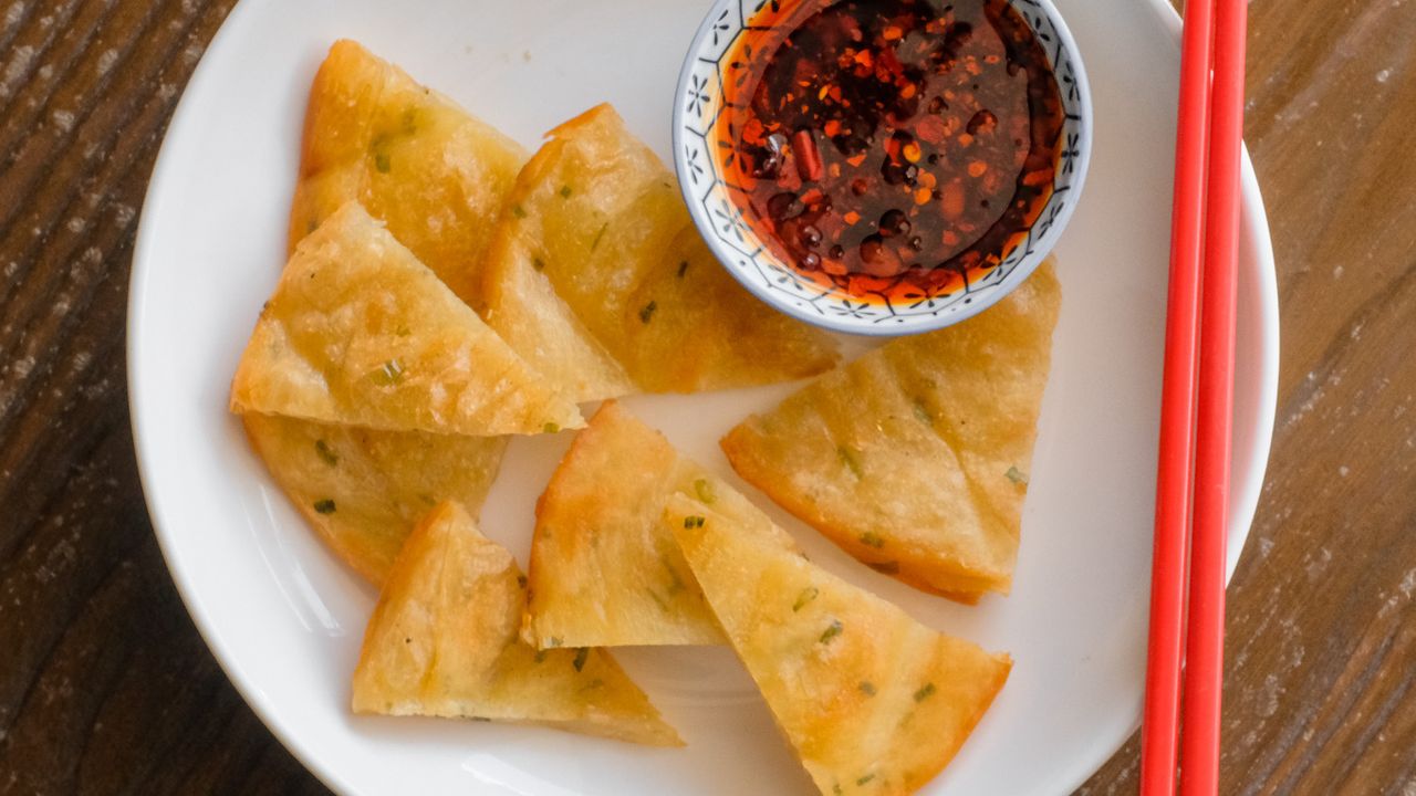 Spring Onion Pancake