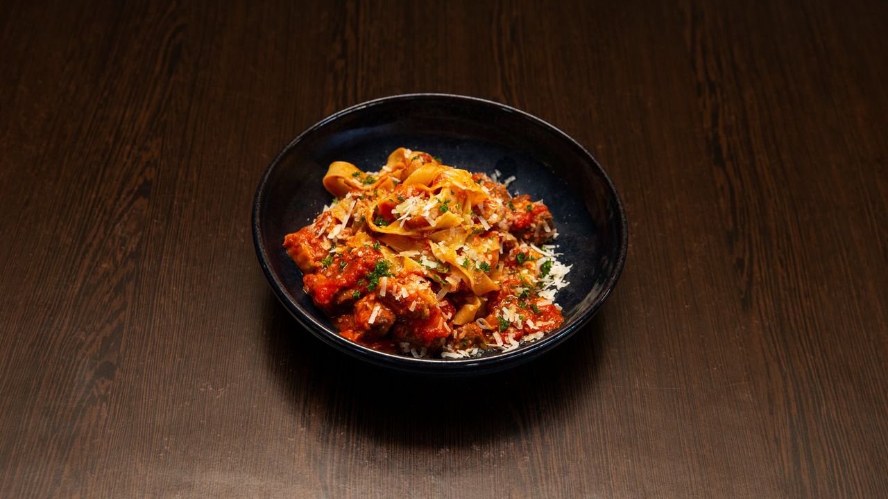 Tagliatelle al Ragu di Agnello