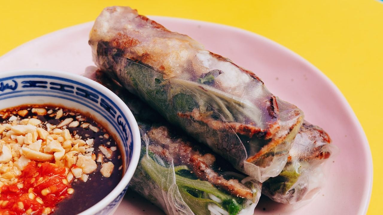 Soft Shell Crab Summer Rolls