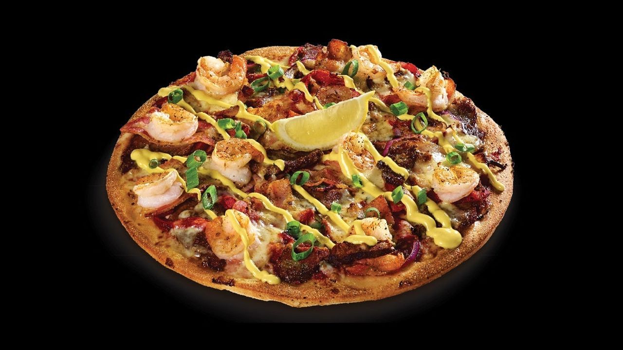 Reef and Beef Pizza