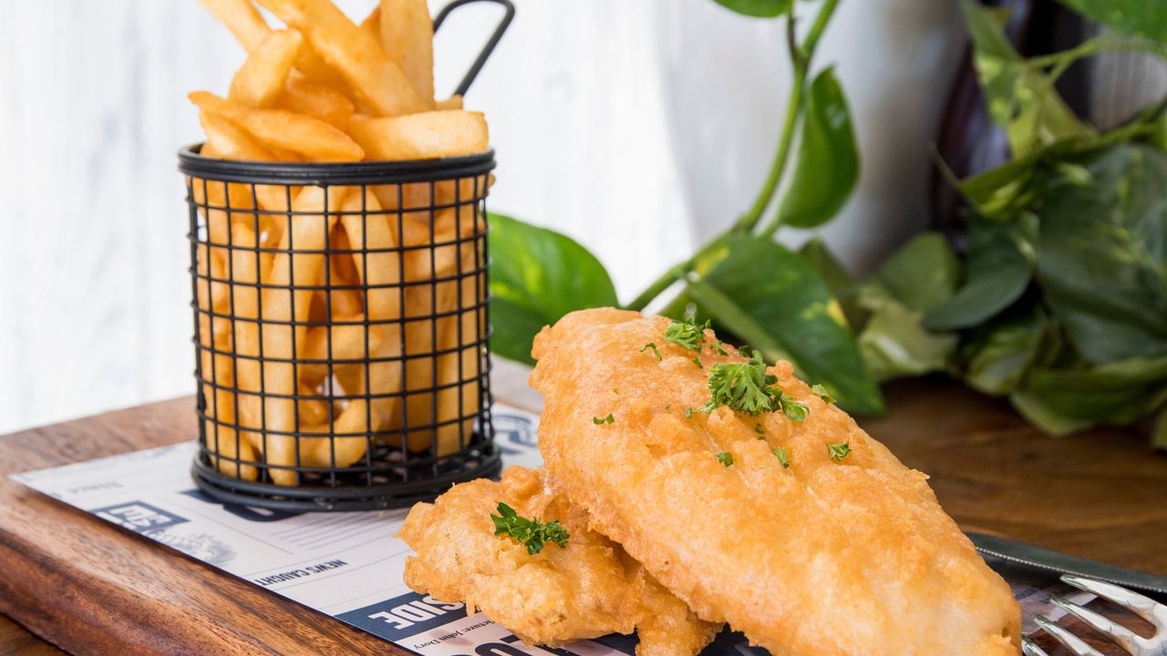 Peri Peri Deep Fried Fish and Chips