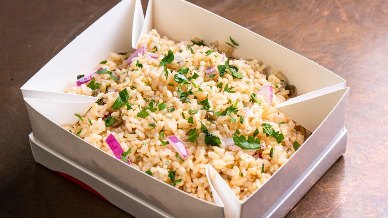 Brown Rice With Capers