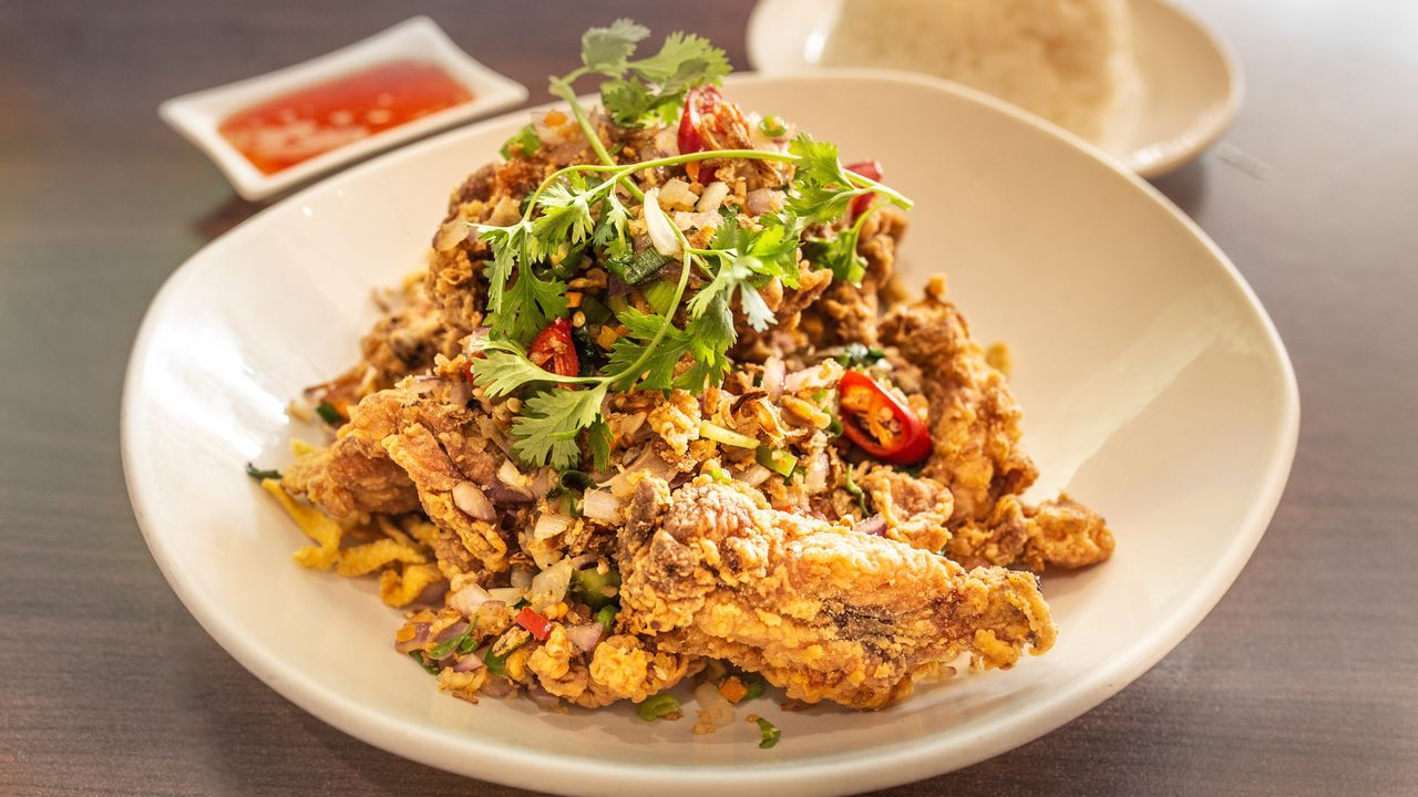 Deep Fried Salt and Pepper Chicken Ribs