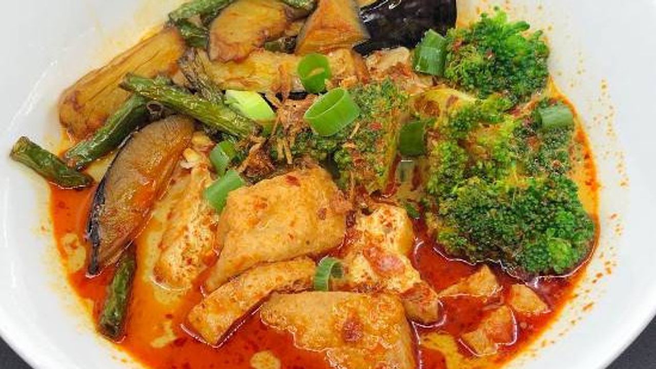 Vegetables Curry Laksa