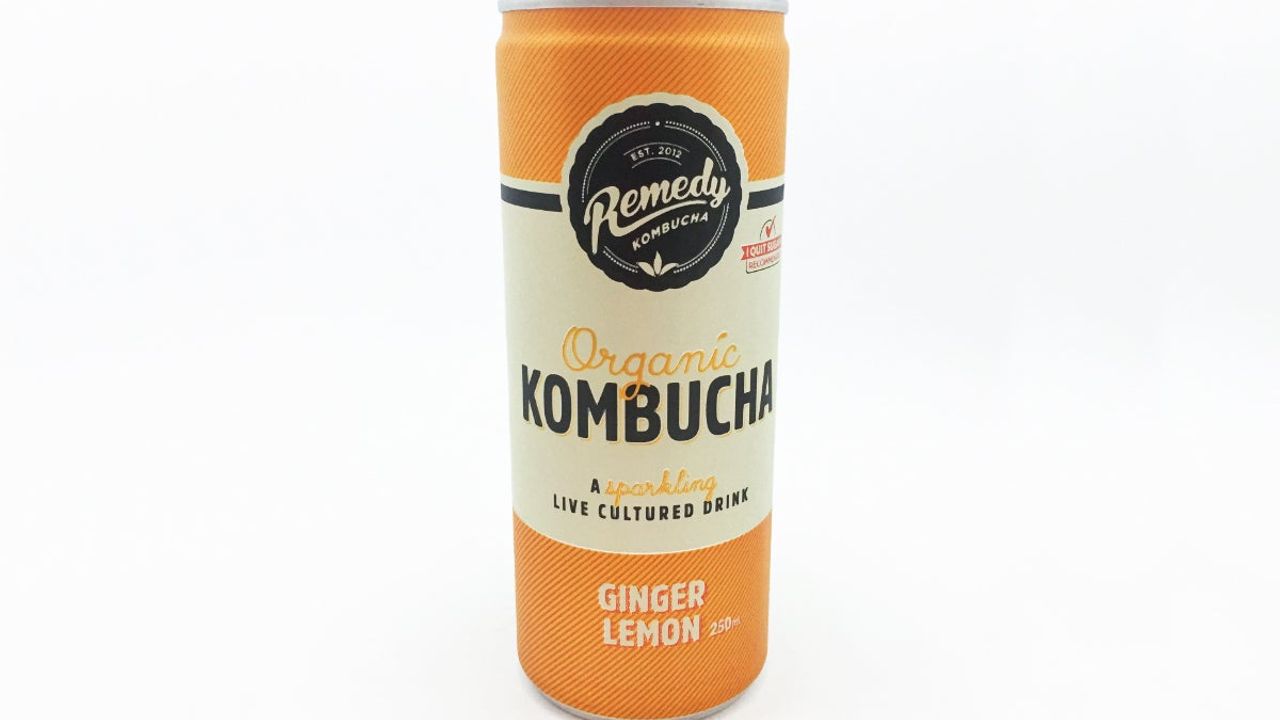 Ginger Lemon Kombucha