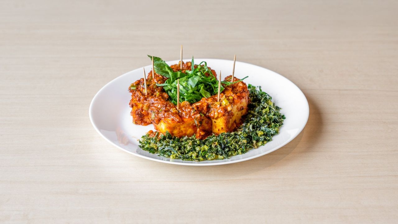 Cottage Cheese Cracking Spinach