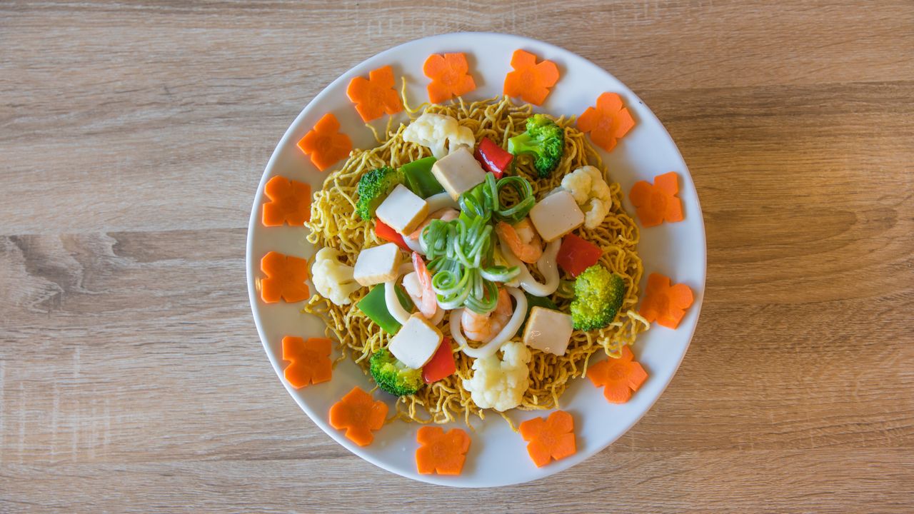 Crispy Egg Noodle