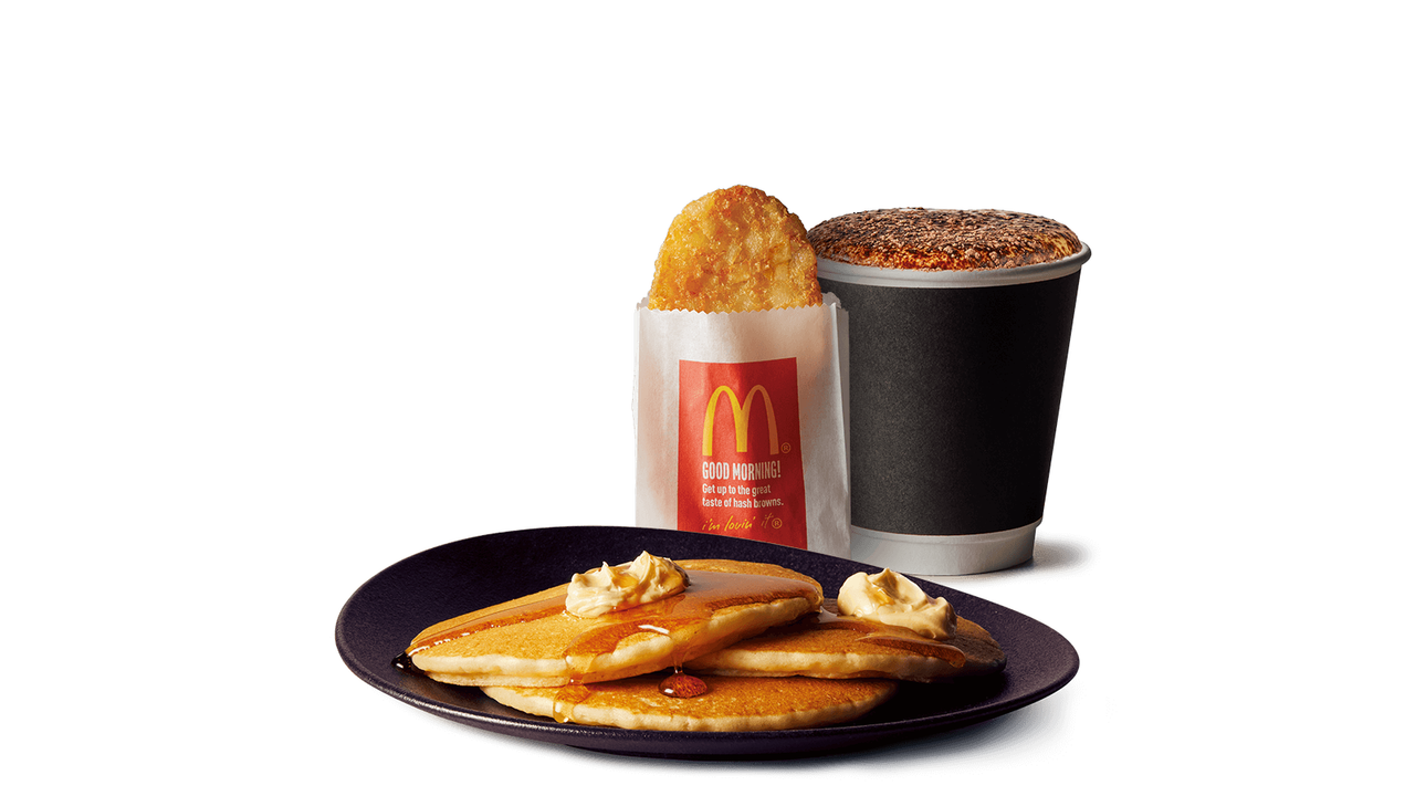Hotcakes with Syrup McValue Meal